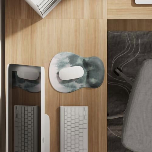 Σετ Mouse Pad & Πληκτρολογίου ErgoComfort με Τζελ για Στήριγμα Καρπού 1