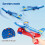 LED-skumglidflygplan med startraket, 2-pack 8