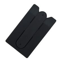 5Pièces Porte-Cartes Téléphone Noir Étui Adhésif