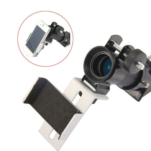 Telescope Clip Metal Phone Mount for Mobile and Microscope Universal 1Pcs 1