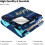 Coperta da gioco per ragazzi per il 12 compleanno, 60x50 pollici 4