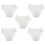 15Pièces Culottes Jetables Coton Blancs Confortables Portables 1