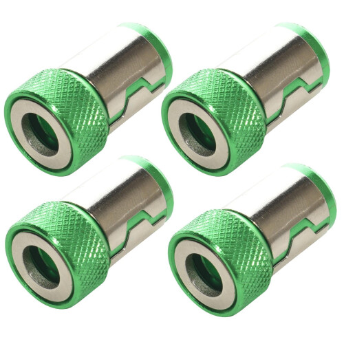 Magnetic Screwdriver Head Ring for Hex Screwdrivers & Power Bits – Removable Magnetizer, Multipack Tool Holder 1