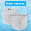Pool Skimmer Basket Replacement,High-Efficiency Filter Durable Basket for Above Ground Pools,7x5in 3