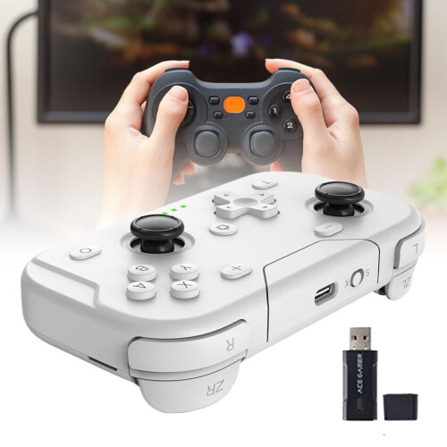 Controller di gioco wireless Bluetooth per PC Android iOS con 2
