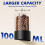 Conjunto de Moedor Elétrico de Sal e Pimenta 100ml 4
