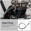 Motorcycle Throttle Cable Black 88 x 13 x 1.5 cm 3