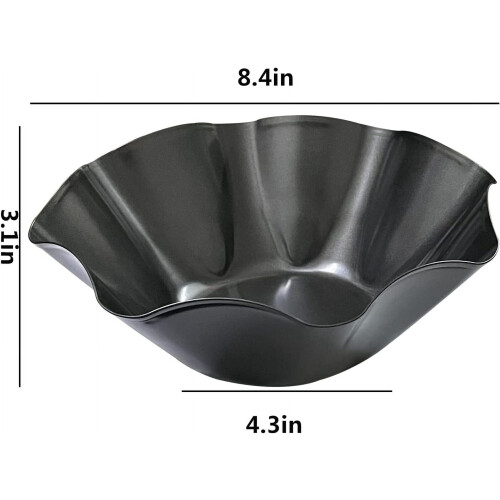 Forma para Tortilha em Aço Carbono – 6 polegadas e 8 polegadas (3 peças) 1