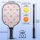 Σετ κουπιών Pickleball από υαλοβάμβακα Floral2Paddles2Balls 4
