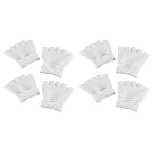 4Paires Hydratantes Gel Open Toe Pieds Spa 2