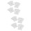 4Paires Hydratantes Gel Open Toe Pieds Spa 8