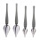 Cabilock Edelstahl-Dekorierlöffel-Set, 4-teilig 5