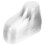 50er-Packung transparente PVC-Babyschuh-Präsentationsformen 4