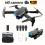 Drone pliable E99 avec caméra HD, télécommande et application de contrôle 5