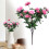 6-Pack Artificial Carnations – Realistic Silk Flowers for 5