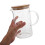 Jarra medidora de vidro com alça e tampa, 1,5L 5