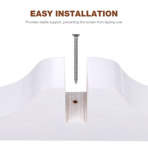 Screen Divider Feet Room Divider Support 2 pcs 11.2 x 2.8 x 1