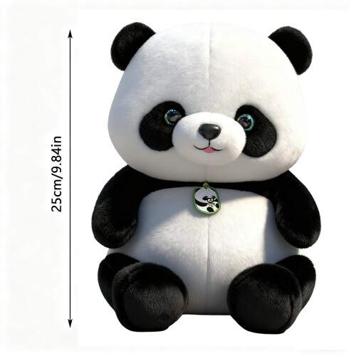 Λούτρινο παιχνίδι Panda - 10" Panda με απαλό και αξιολάτρευτο σχεδιασμό, άνετη οθόνη 1