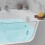 Bathtub Overflow Drain Cover Double Hole with Screws 7