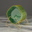 Assiette plate transparente en PET – Verte, 15 cm de côté 4