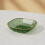 Assiette plate transparente en PET – Verte, 15 cm de côté 5