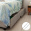 HEMOTON 1 Pair 200mm Side Mount Drawer Rails Push To Open Slides 3