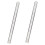 HEMOTON 1 Pair 200mm Side Mount Drawer Rails Push To Open Slides 4