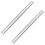 HEMOTON 1 Pair 200mm Side Mount Drawer Rails Push To Open Slides 5