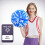 Pacote com 2 Pompons de Cheerleading de 30cm (12 polegadas) em Plástico Metalizado para Crianças e Adultos, Ideal para Animação e Torcida em 2