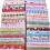 Pre Cut Assorted Colors Cotton Printed Fabric Patchwork Fabric Patchwork Sewing Fabric Patchwork Flower Dots DIY Sewing Quilting Handmade Craft 3