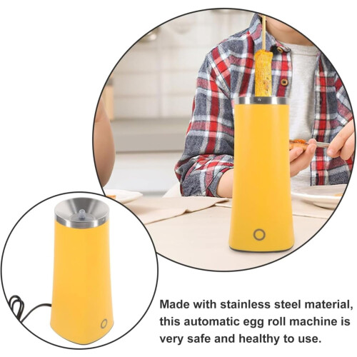 Automatic Vertical Egg Roll Maker, Non-Stick, 9-Min Heat 2