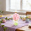 Pink Tulip Scented Candle Floral Shape Romantic Gift 4