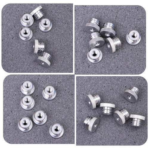 Mikrofonstativadapter i aluminium, 5-pakning 1