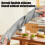 Adjustable Silicone Bib for Adults Gray Large 3