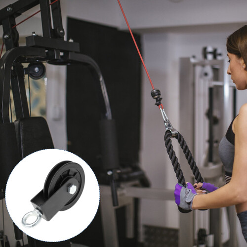 Pull-down pulley attachment for fitness exercise 2 pcs 2