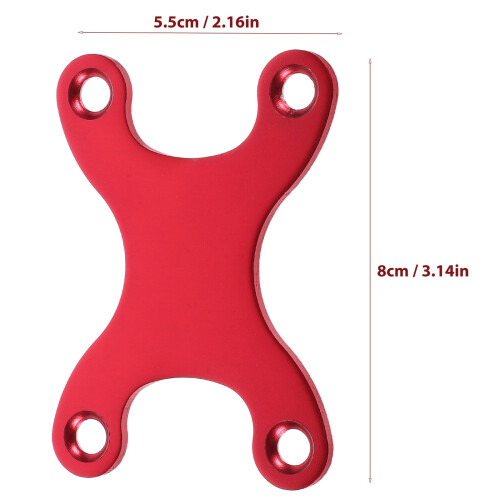 Supporto per ponte skateboard in alluminio OUNONA (2 pezzi) 1