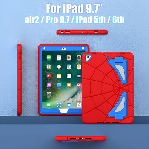 Θήκη για παιδιά iPad 9.7" από σιλικόνη + υπολογιστή 2