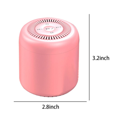 Caixa de Som Subwoofer Bluetooth Portátil – Rosa 1