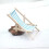 Kinderstrandstuhl, himmelblau, Miniatur 4