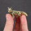 Brass Fox Statue Desktop Decoration 3