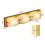 Fnova 22" Χρυσά Φωτιστικά Μπάνιου LED, Μοντέρνα, 3CCT Ρυθμιζόμενα Φωτιστικά Μπάνιου 5
