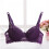 Damen-Push-up-BH aus Spitze, ungefüttert, mit Bügeln, lila, Größe 40B 5