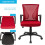 Καρέκλα Γραφείου Lacoo με Μεσαία Πλάτη, Εργονομική Καρέκλα Εργασίας από Πλέγμα με 6