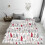 White Flannel Throw Blanket 40 x 50 in 5