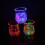 Leuchtende LED-Schnapsgläser aus Kunststoff, 177 ml 5