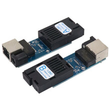 5 Pairs SC Gigabit Optic Media Converter A/B 1F1E Placa Metro Fibra PCBA Board Singlemode 100/1000M Fiber