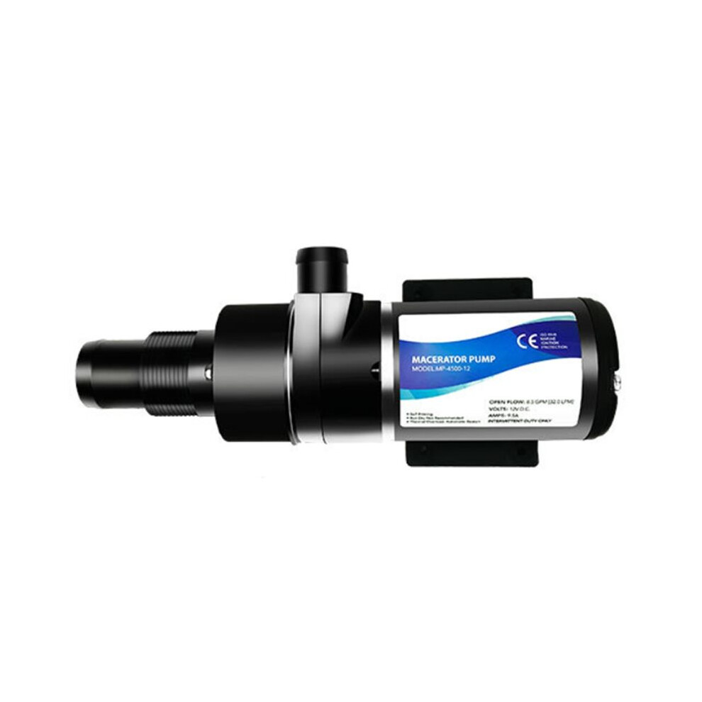 Mp-4500 Self Priming Sewage Pump Waste Pump For Rv Marine Boat Yacht Toilet Kitchen Sewage And Garbage Pump 24V Light 6031326381058