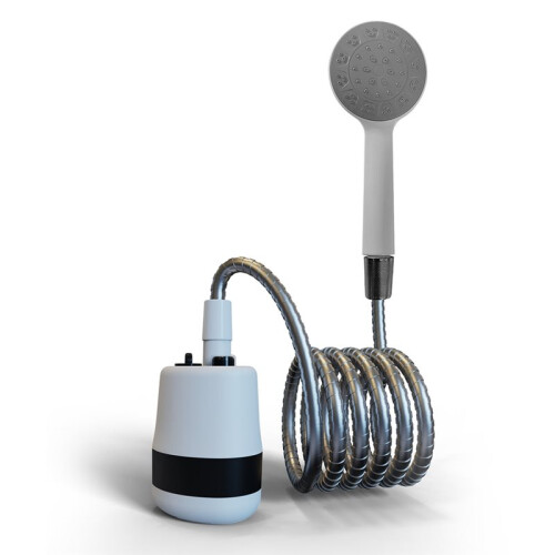 Portable Electric Shower for Camping - Handheld, Battery Powered, Rechargeable
