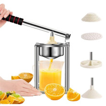 Presse-Agrumes Manuelle Robuste pour Oranges, Citrons et Grenades