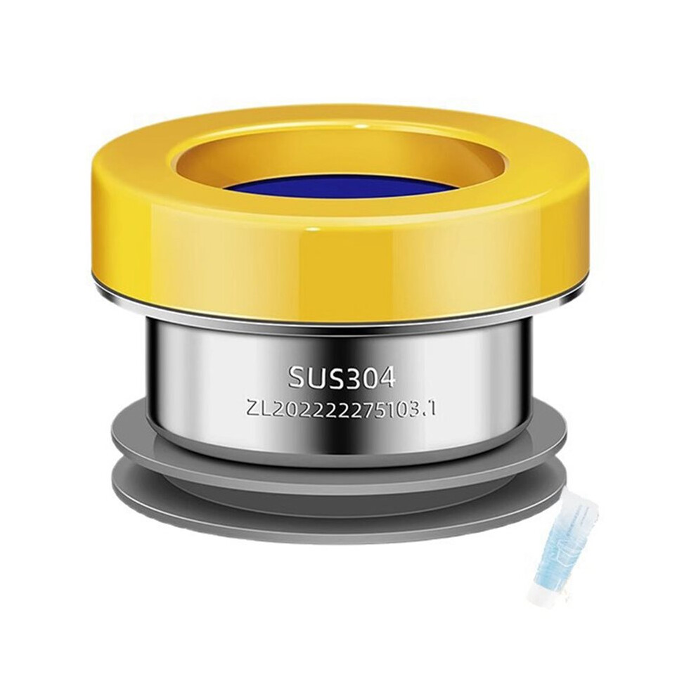 304 Stainless Steel Toilet Flange Seal Ring Anti-Odor Drain Fitting Universal Leak-Proof Rubber Gasket For Toilet Base 4713464883527